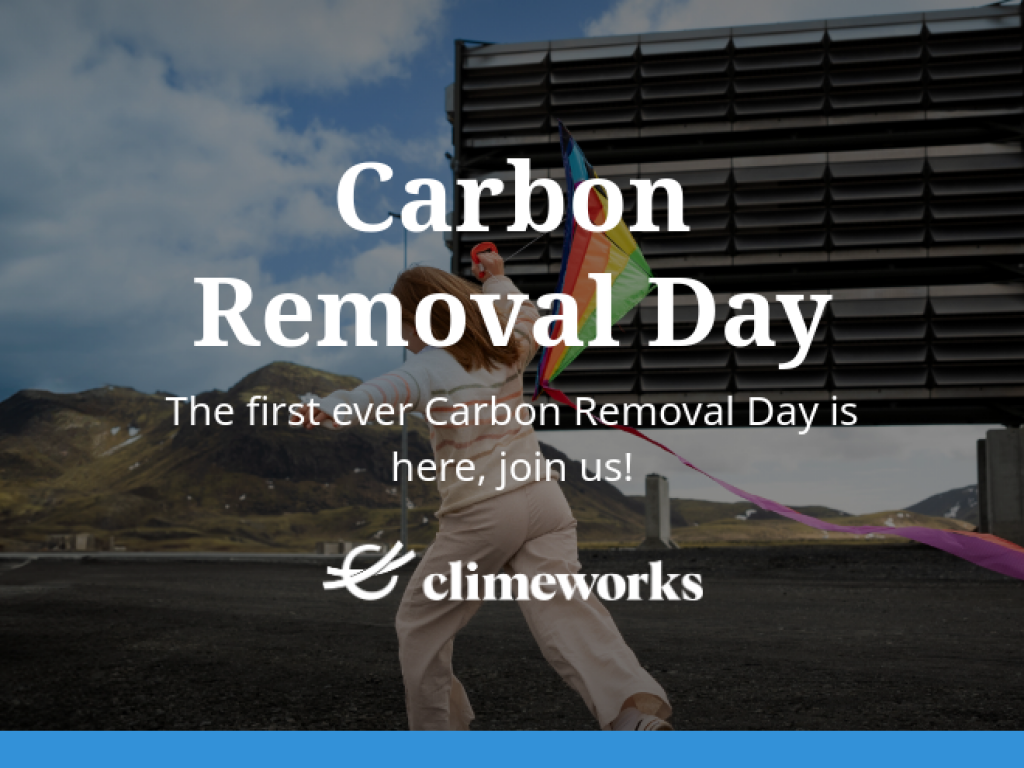Climate Week NYC wrapped-up: join us for Carbon Removal Day