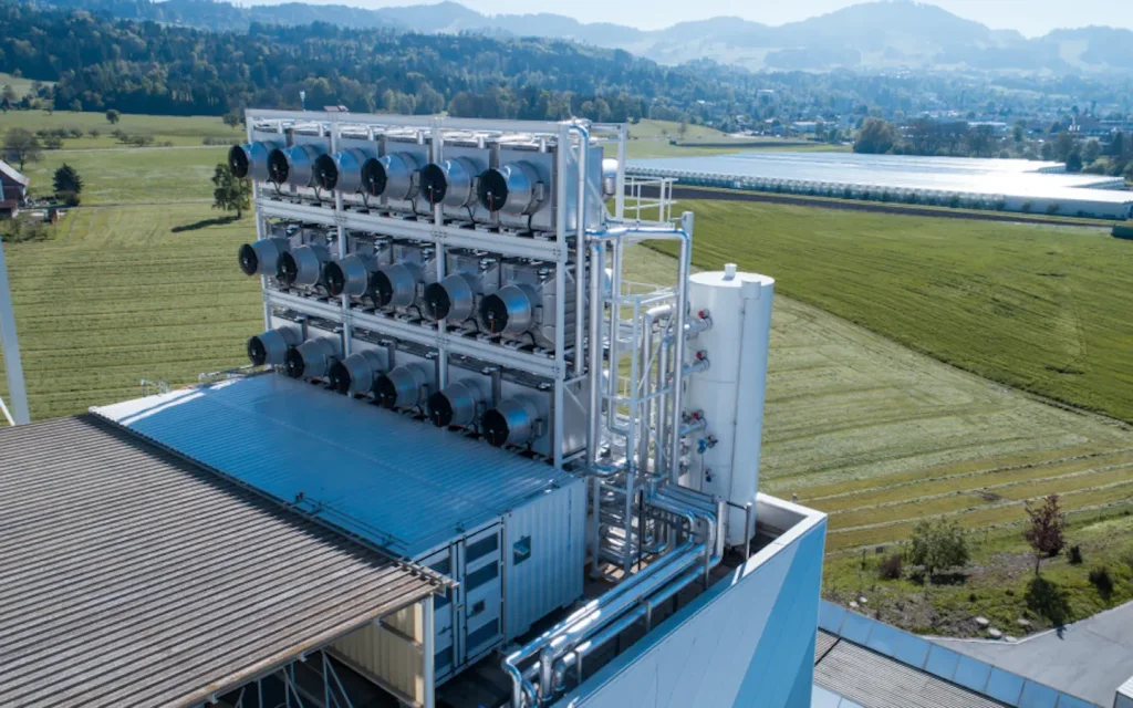 Capricorn in Hinwil - Climeworks' first direct air capture plant