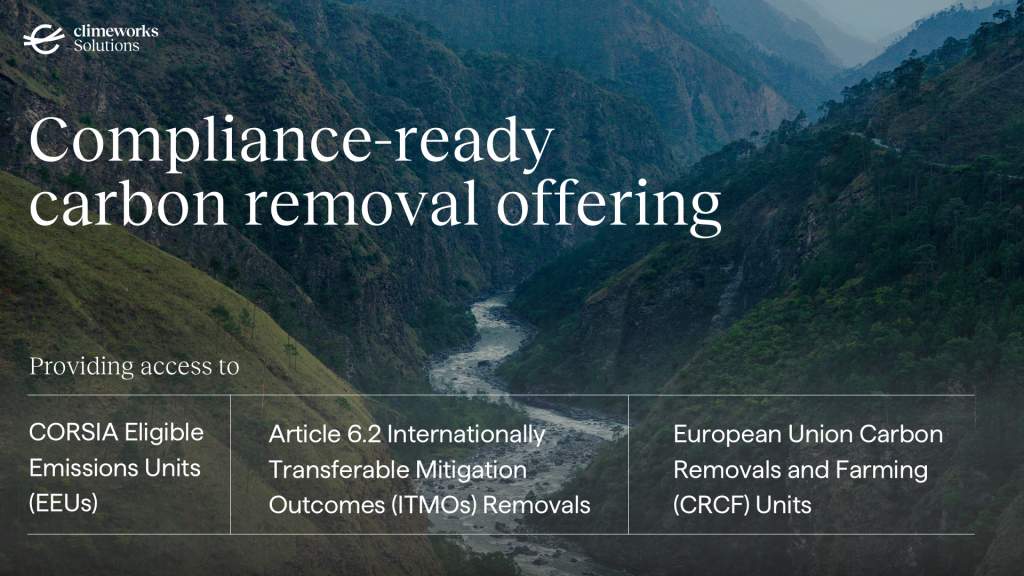 Climeworks Solutions launches compliance-ready carbon removal offering