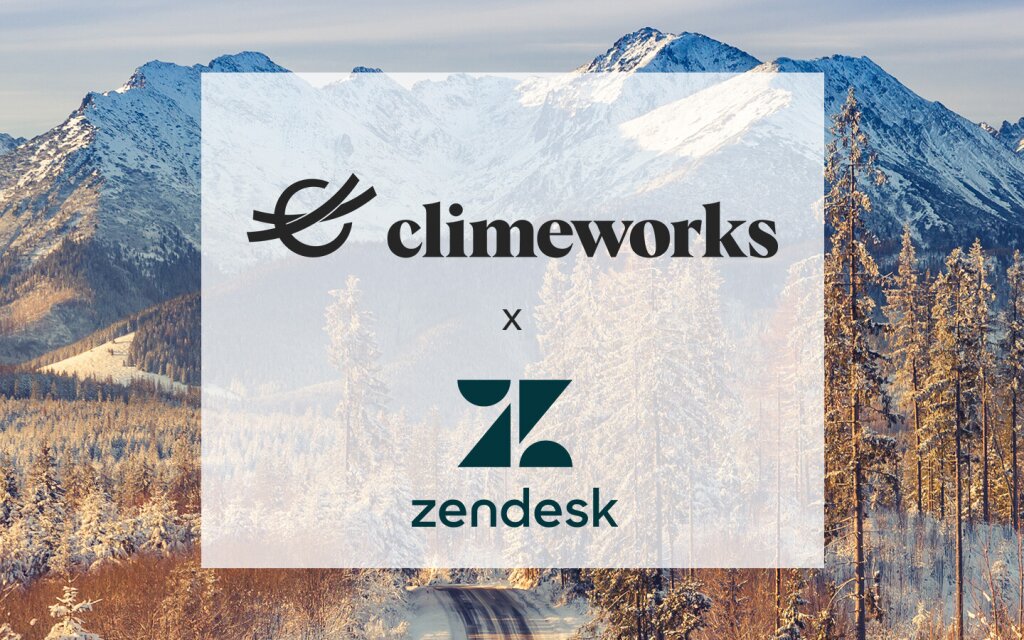 Climeworks' carbon dioxide removal service empowers Zendesk to permanently remove part of its unavoidable emissions