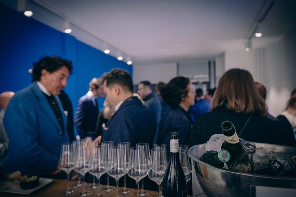 Climeworks' networking event in 2024 in Davos.