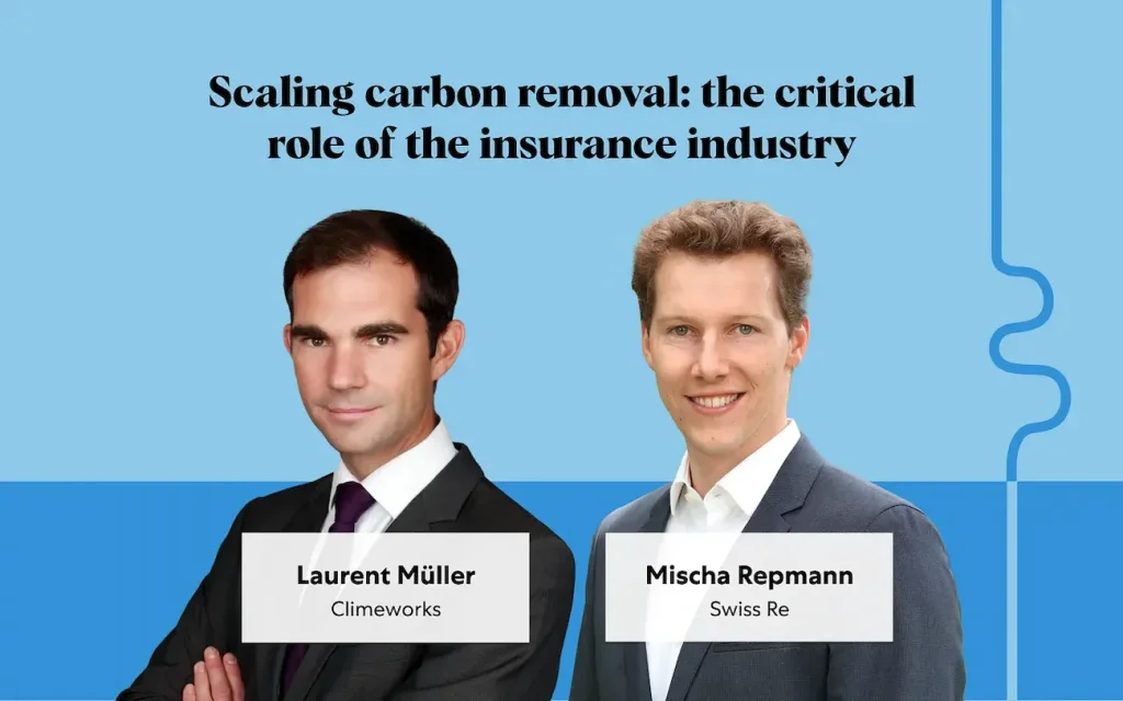 Scaling carbon removal: the critical role of the insurance industry