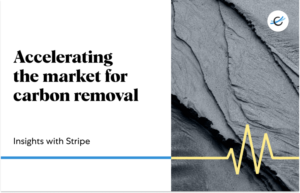How an advance market commitment accelerates the carbon removal market