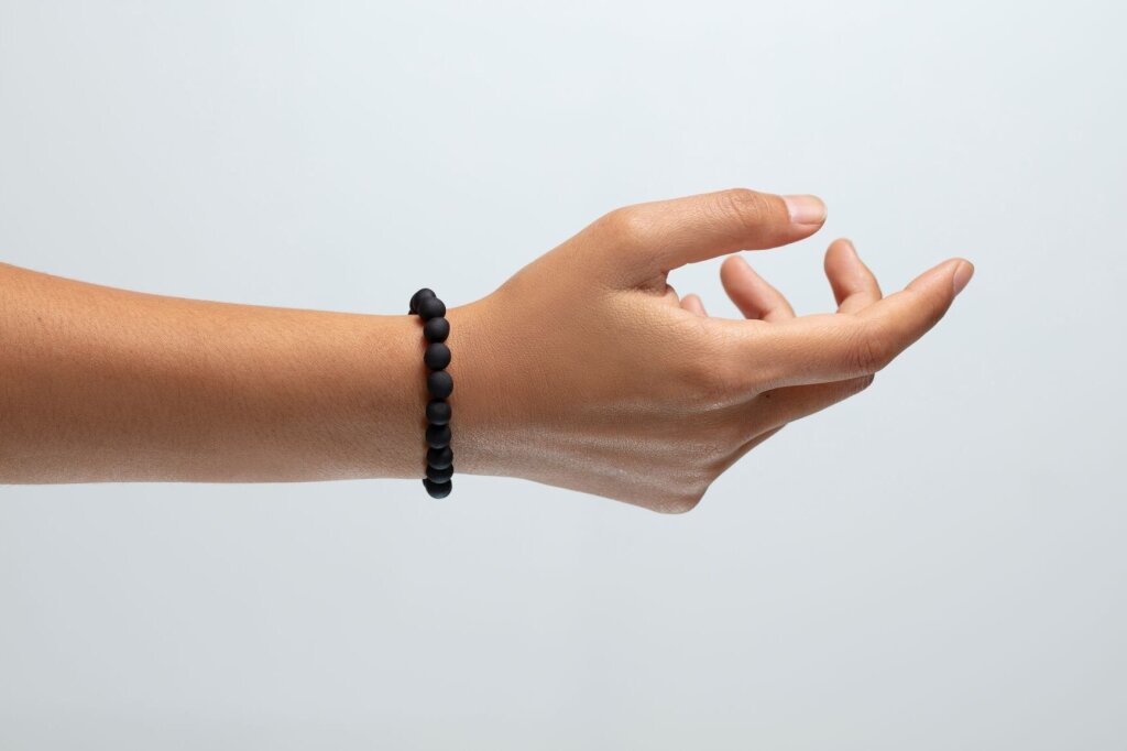Bracelet made from Climeworks' CO₂