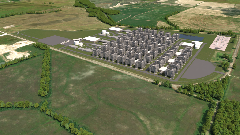 Conceptual rendering for Project Cypress Southwest in Calcasieu Parish, La.
