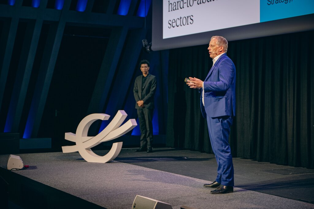 Lars Kroeplin  at Climeworks' Carbon Removal Summit 2024.jpg